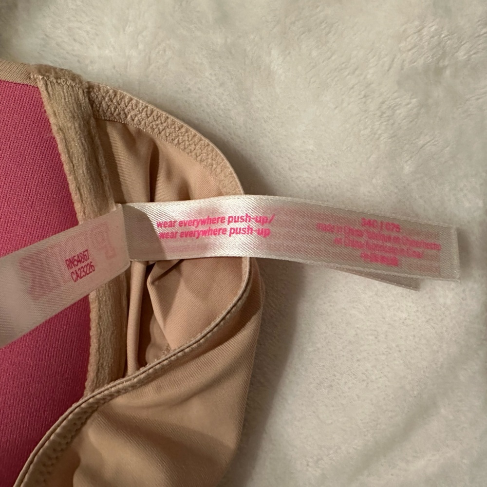 PINK Victoria Secrets The Everywhere Pushup 34C, Bali 36C bras - Picture 4 of 6